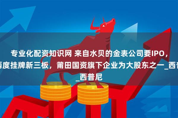 专业化配资知识网 来自水贝的金表公司要IPO，曾两度挂牌新三板，莆田国资旗下企业为大股东之一_西普尼